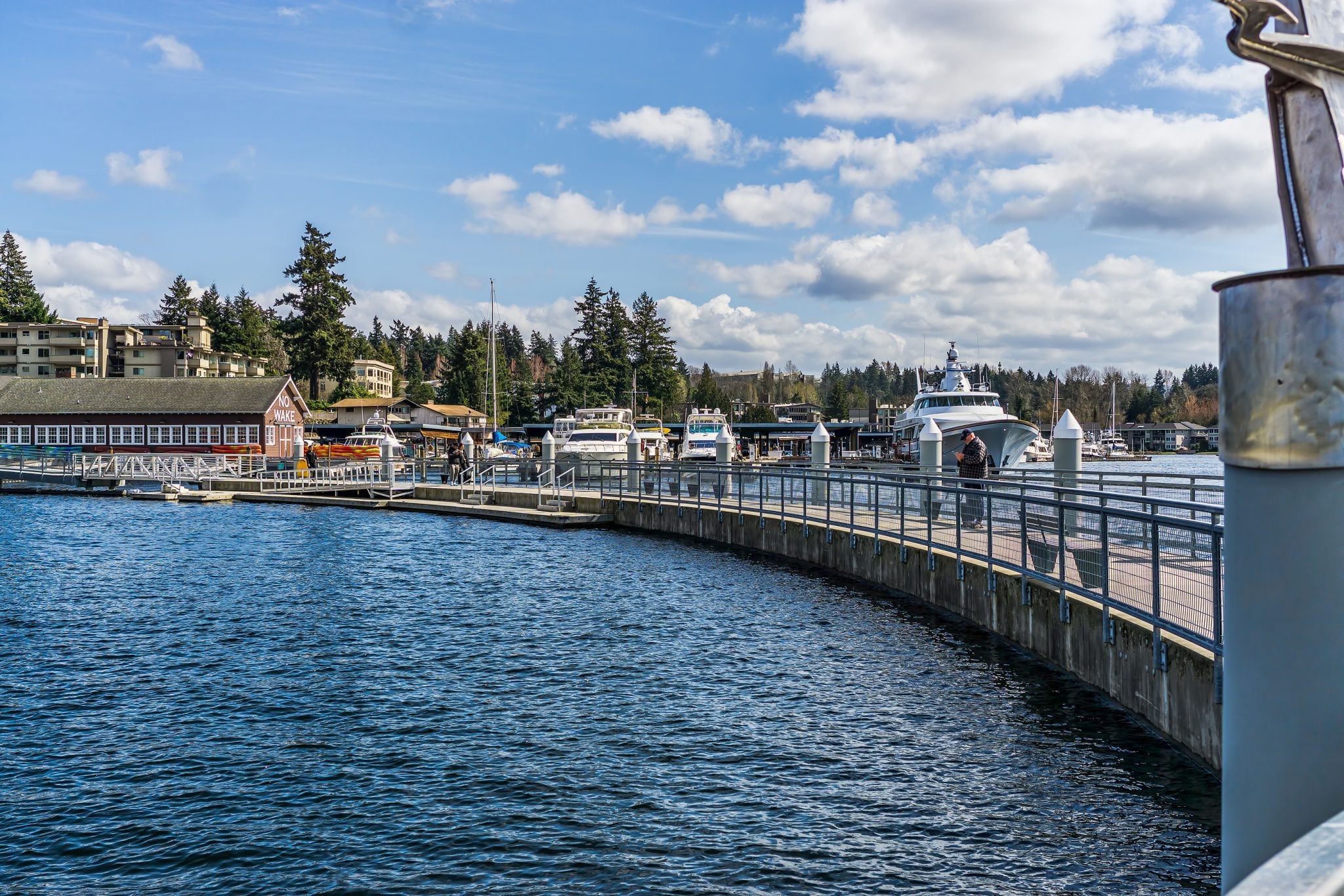 Bellevue marina waterfront
